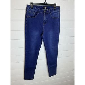 Womens Lucky&Blessed HighRise Skinny Non Distressed Denim‎ Stretch Jeans 14 NWOT